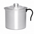 HERVIDOR DE ALUMINIO CON TAPA EL MILENIO