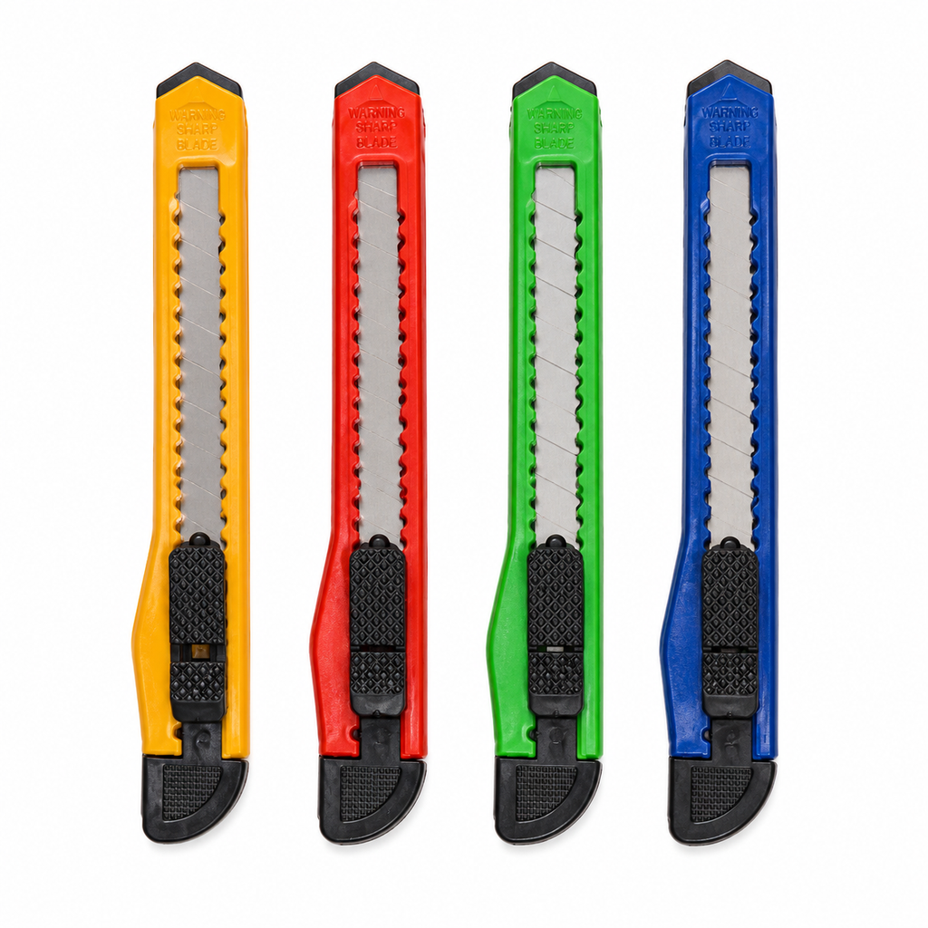 TRINCHETA PLASTICA 9 MM X 13 CM