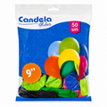 GLOBOS X50 9" SURTIDOS CANDELA