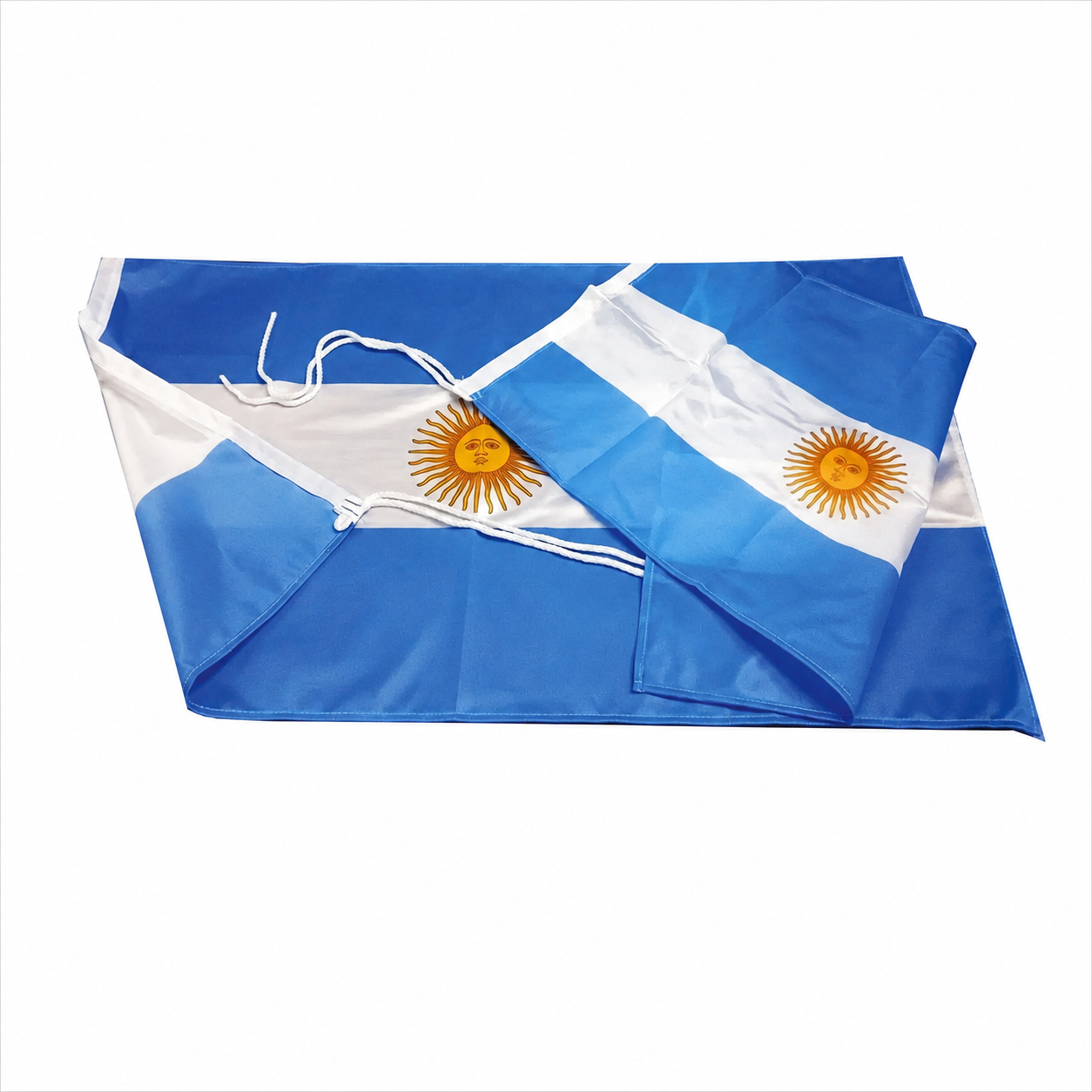BANDERA ARGENTINA 90 CM X 150 CM CON SOL