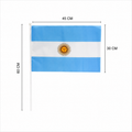 BANDERA ARGENTINA 30X45 C/PALITO