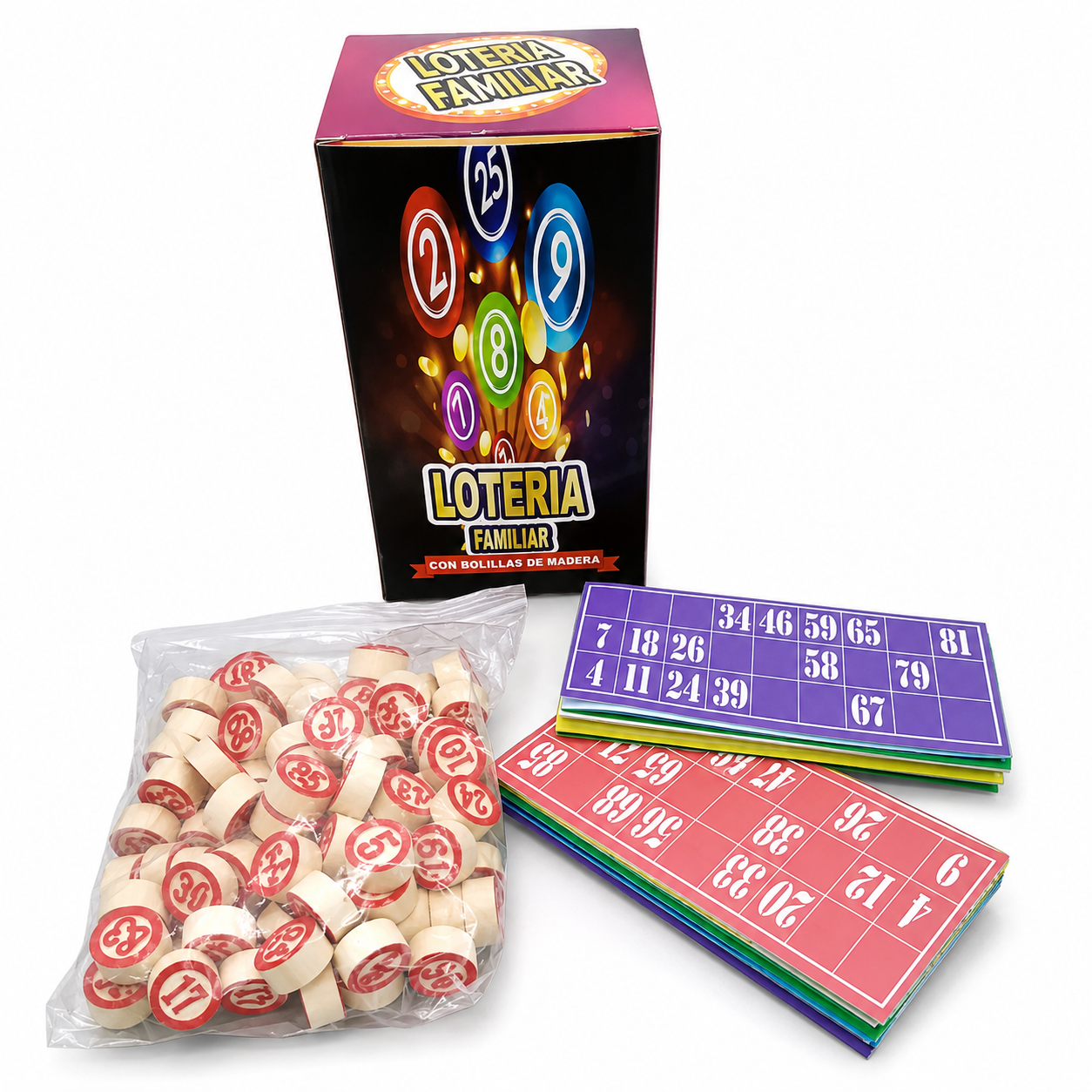 BINGO FAMILIAR X48C EN CAJA