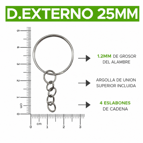 ARGOLLA PARA LLAVERO