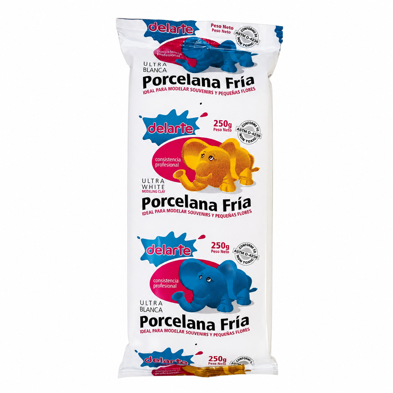 PORCELANA FRIA 250 GRS DELARTE