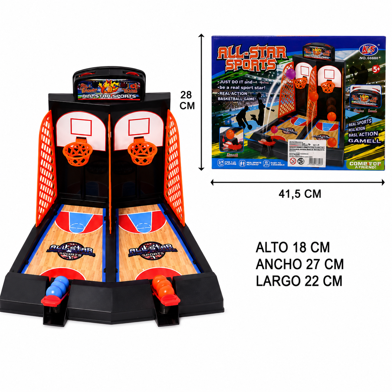 JUEGO DE MESA BASQUET