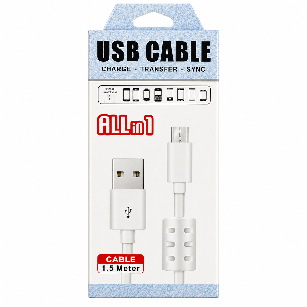 CABLE USB V8 1.5 MTS