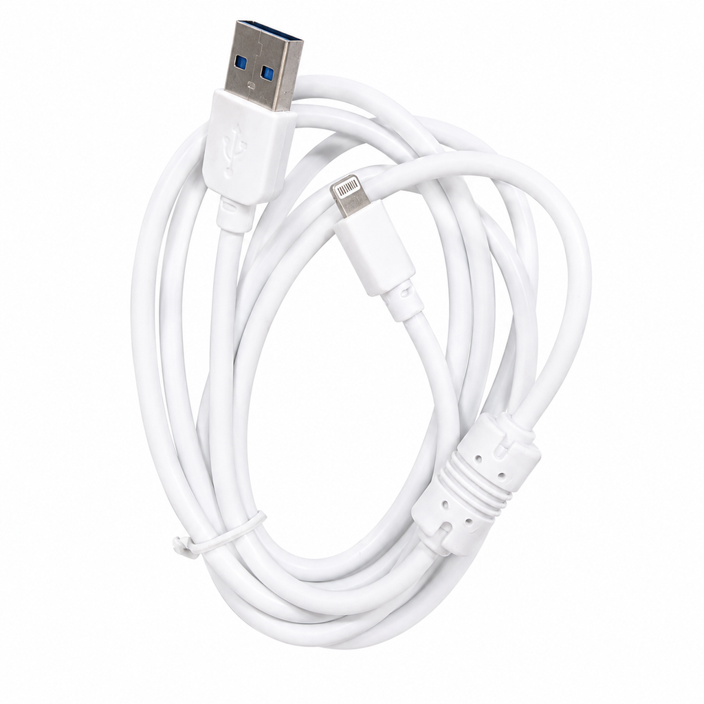 CABLE USB IPHONE 1,5 MTS