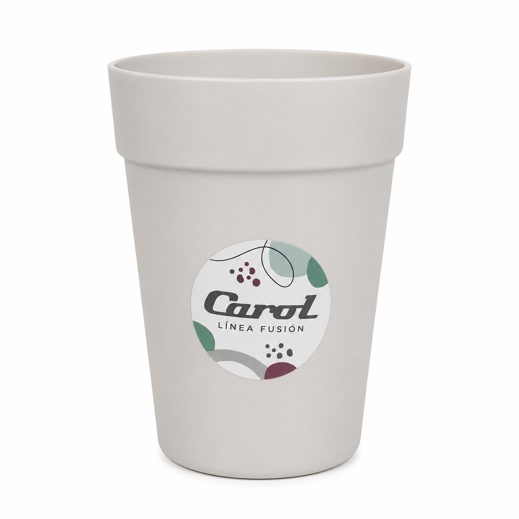 VASO PLASTICO 420CC CAROL