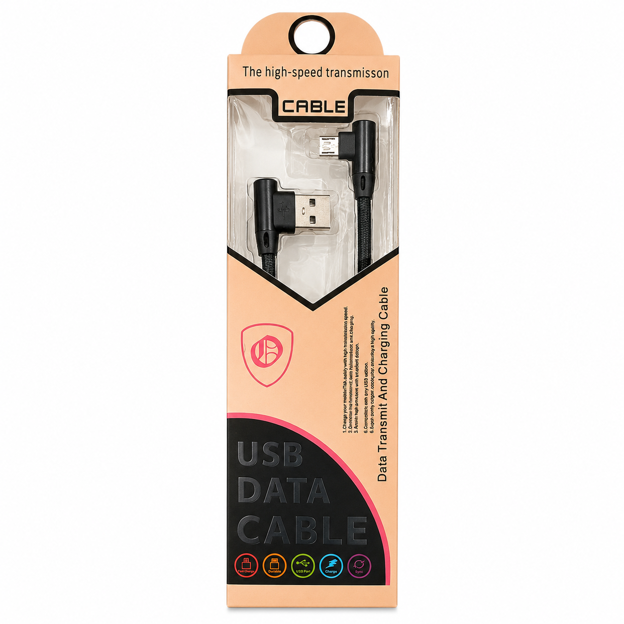 CABLE USB V8 FICHA 90°