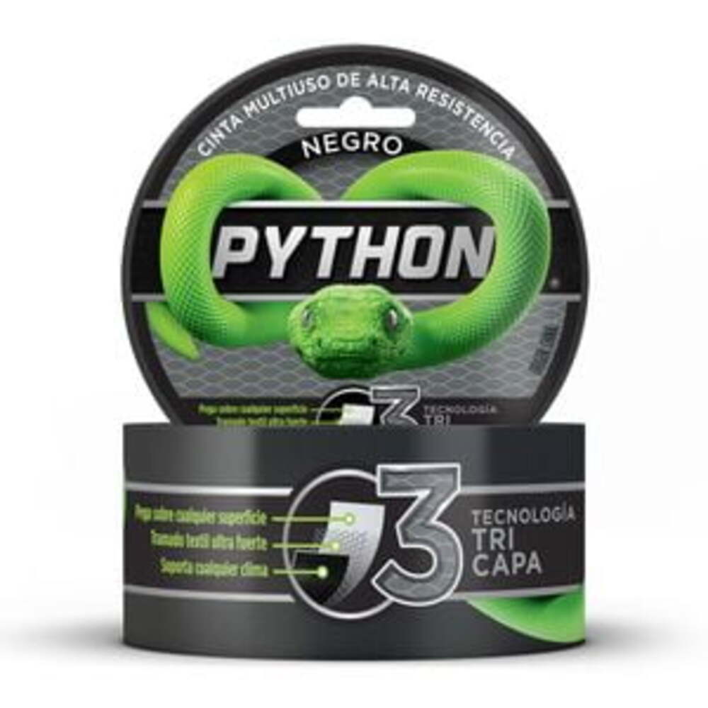 CINTA ALTA RESIST NEGRA PYTHON