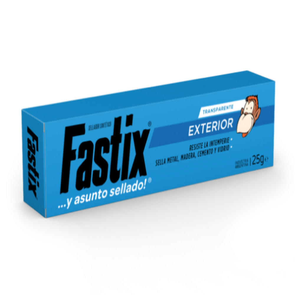 FASTIX TRANSPARENTE EXTERIOR 25G