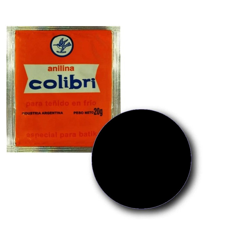 ANILINA NEGRO AZABACHE 20 GR COLIBRI